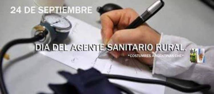 24 DE SETIEMBRE: DIA DEL AGENTE SANITARIO RURAL
