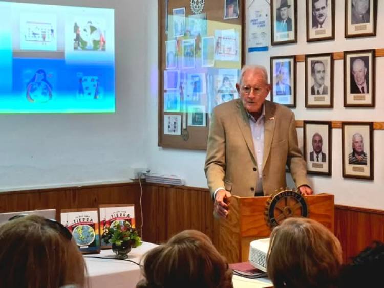 SE PRESENTO"UN AÑO PARA LA TIERRA" EN EL ROTARY