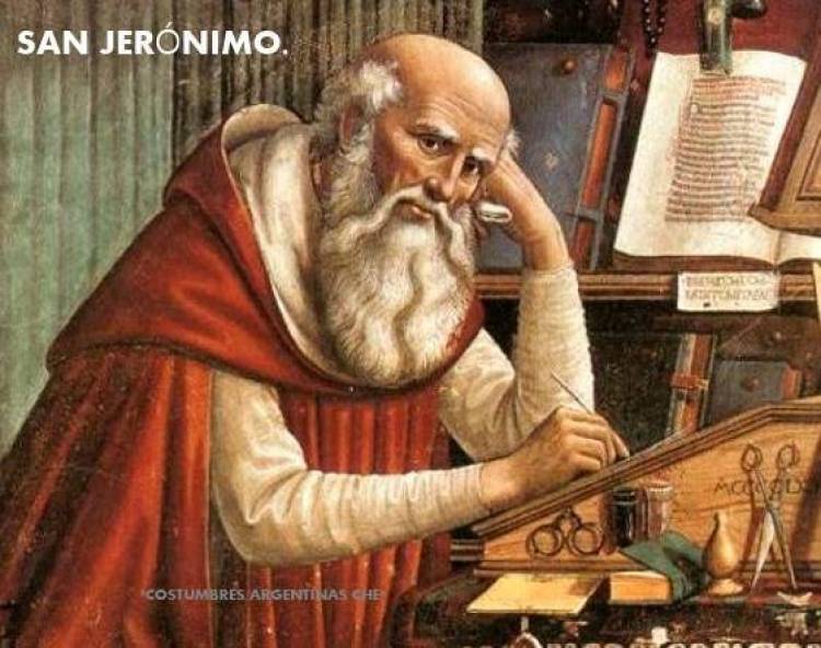 30 DE SETIEMBRE: SAN JERONIMO