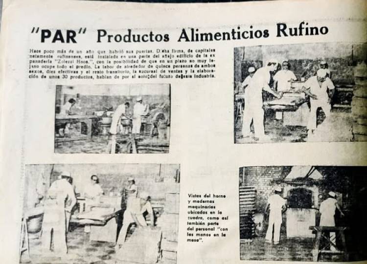 MUSEO RUFINO: PANADERIA Y CONFITERIA ZOLEZZI