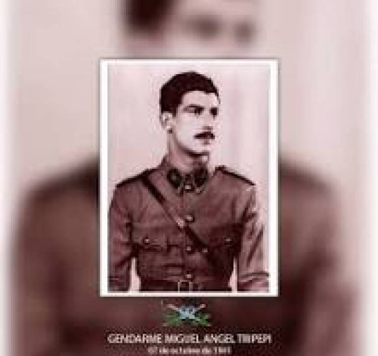 7 DE OCTUBRE DE 1941: FALLECE GENDARME MIGUEL ANGEL TRIPEPI