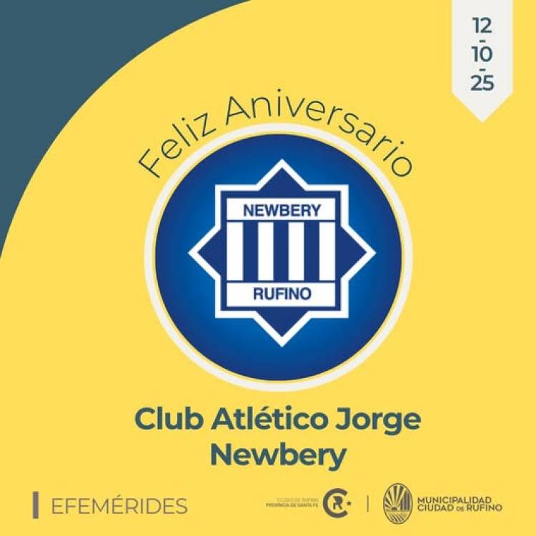 FELIZ CUMPLEAÑOS CLUB JORGE NEWBERY...!!!