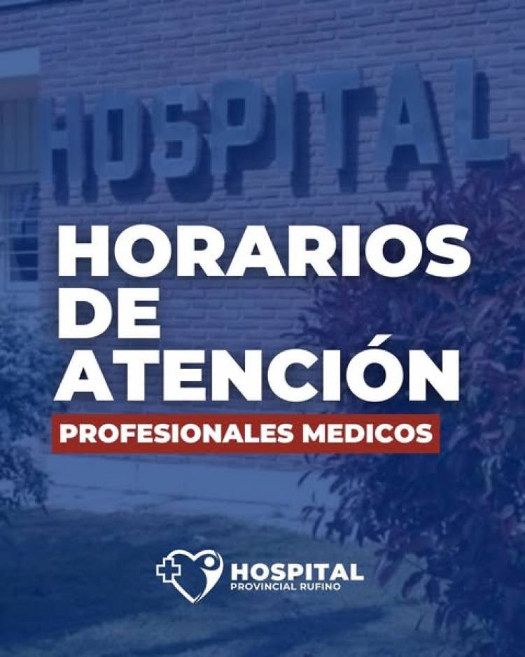 HOSPITAL SAMCO: HORARIOS DE ATENCION