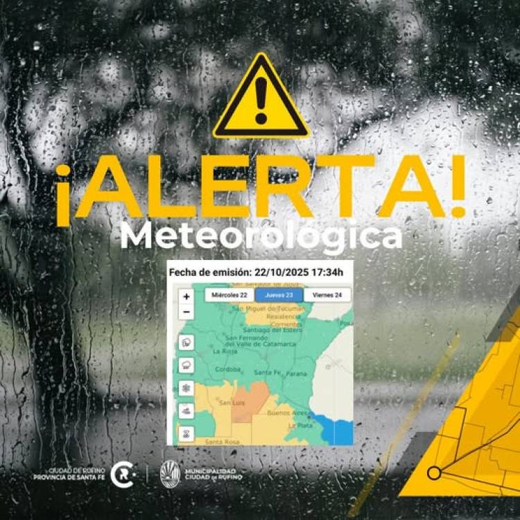 IMPORTANTE: ALERTA AMARILLA