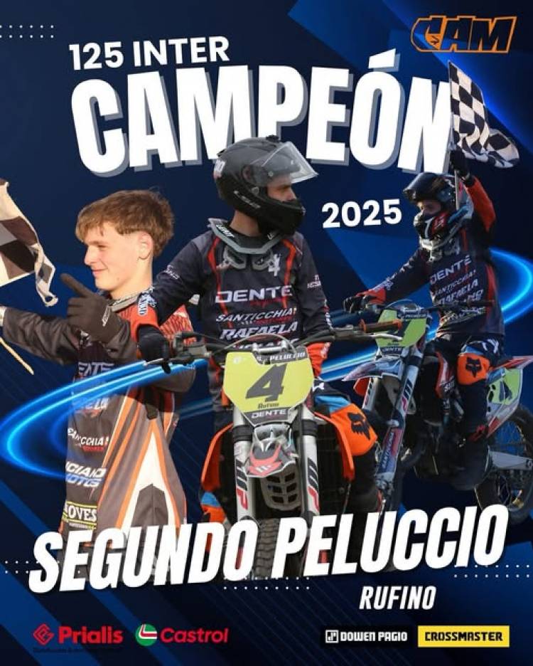 FELICITACIONES SEGUNDO PELUCCIO...!!!