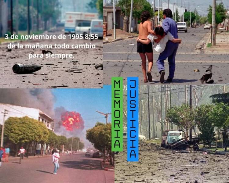 3 DE NOVIEMBRE: VOLADURA DE RIO TERCERA
