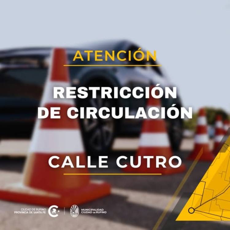 RESTRICCION DE CIRCULACION