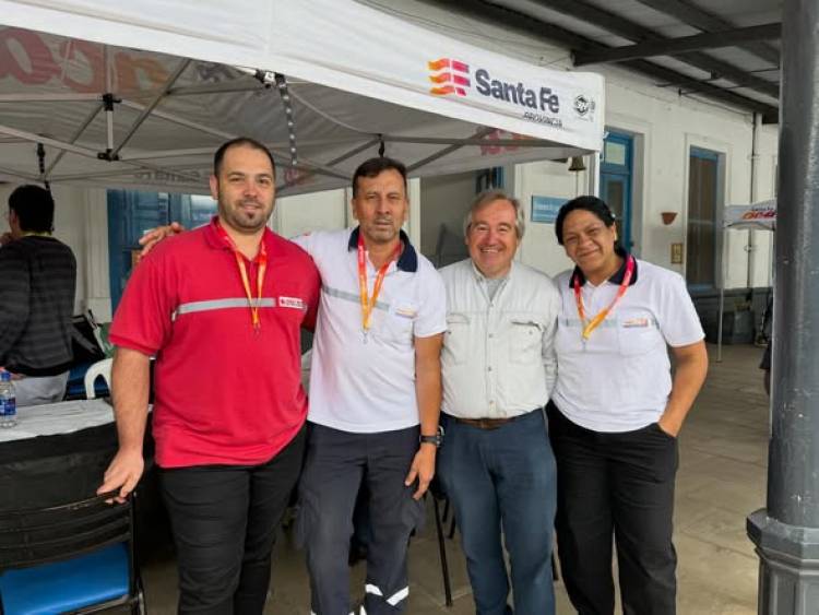 SAMCO RUFINO: TREN SANITARIO- EXITOSO BALANCE