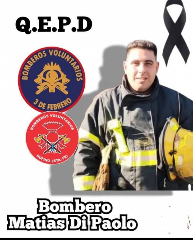 BOMBEROS VOLUNTARIOS DE RUFINO...