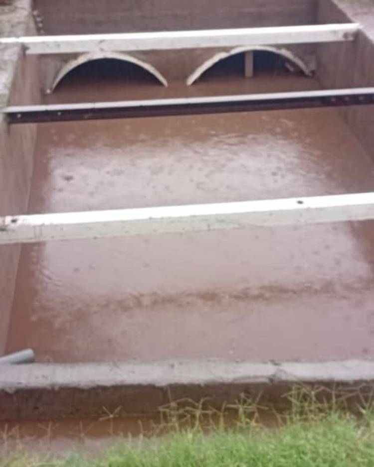 EL AGUA SE RETIRA CON NORMALIDAD DE LA CIUDAD