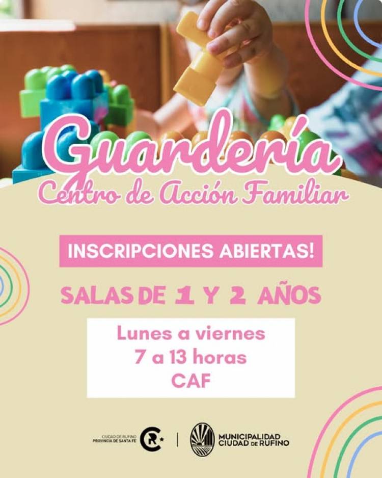 INSCRIPCIONES ABIERTAS EN LA GUARDE DEL CAF
