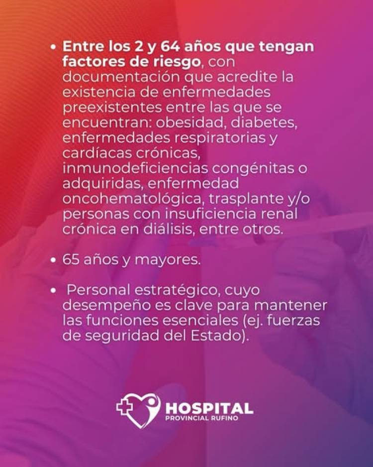 HOSPITAL SAMCO: VACUNACION