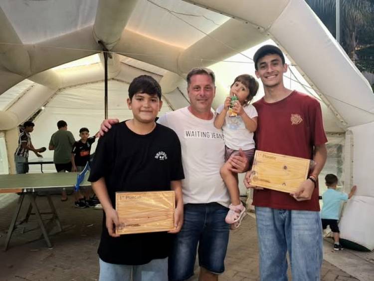CELEBRACION 137 AÑOS: GANADORES TORNEO DE PING PONG