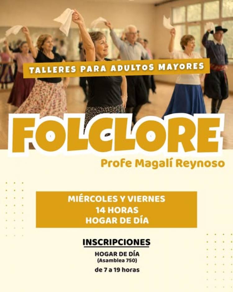 NUEVOS TALLERES PARA ADULTOS MAYORES