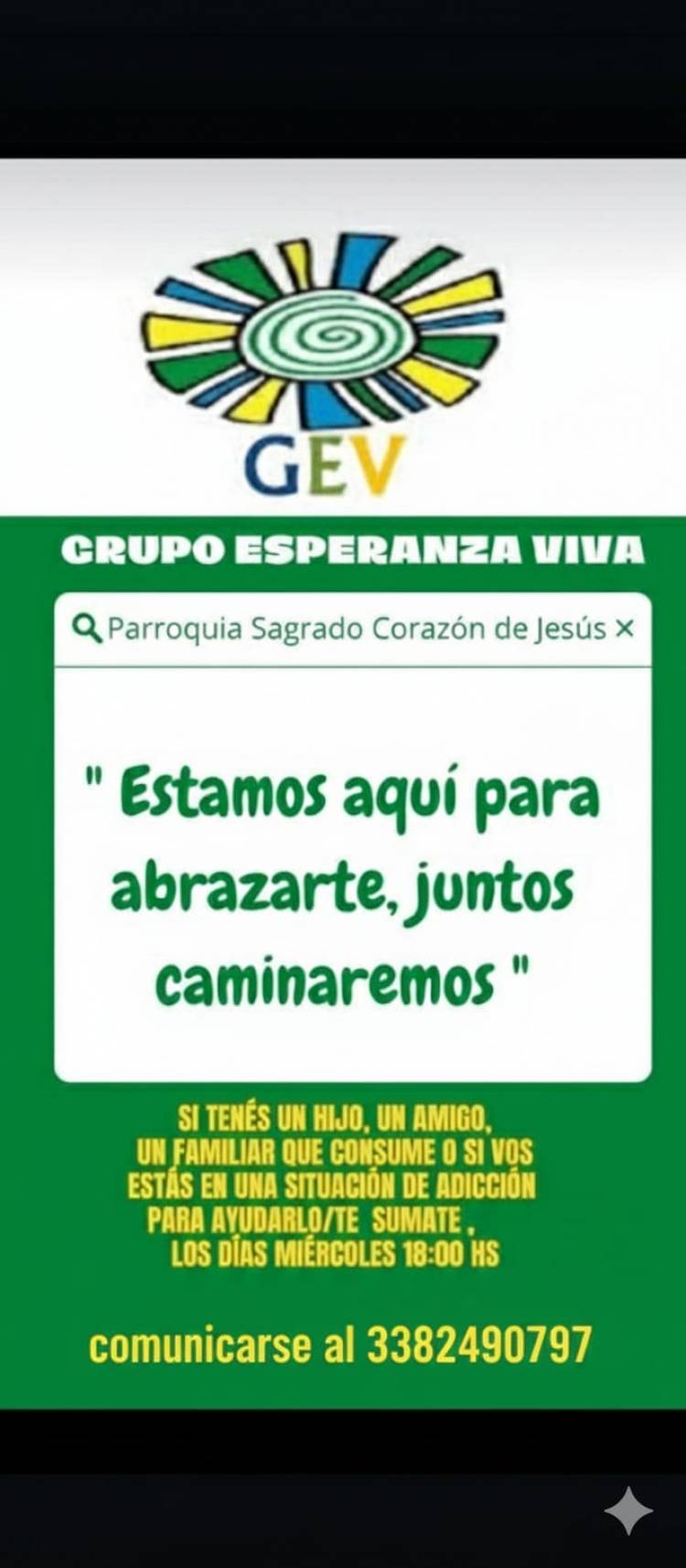 NO TE OLVIDES, HOY A LAS 18 HORAS...