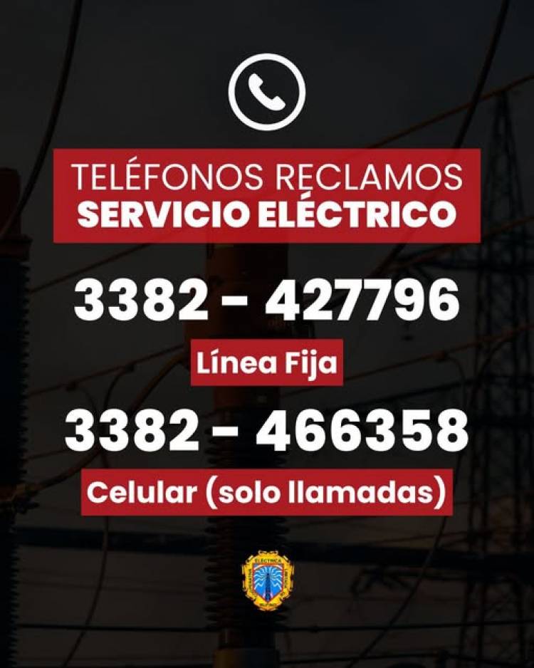 CELR: TELEFONOS RECLAMOS