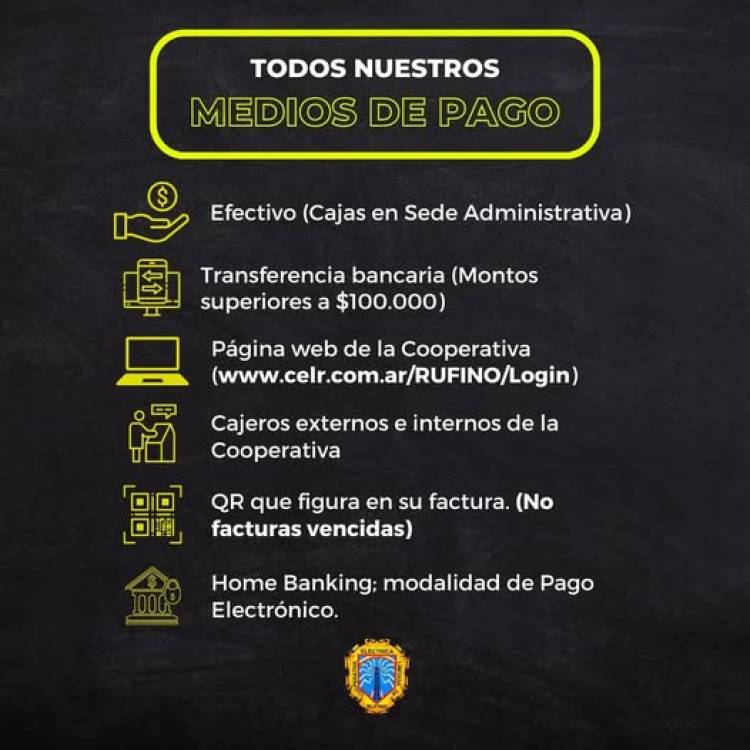 CELR: TODOS LOS MEDIOS DE PAGO