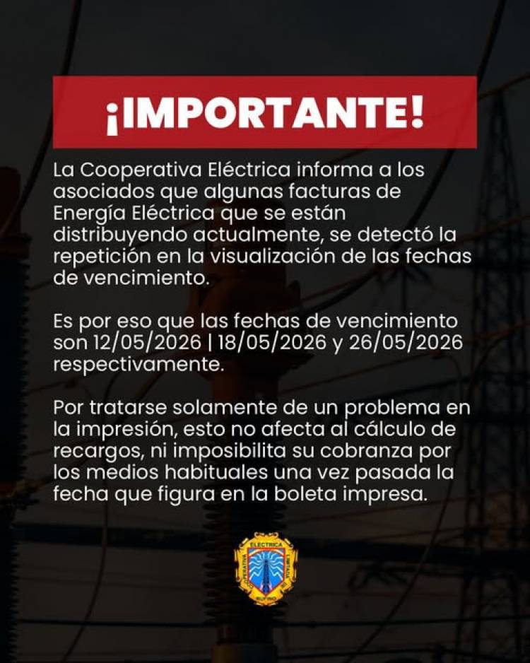 CELR: FECHAS VENCIMIENTO