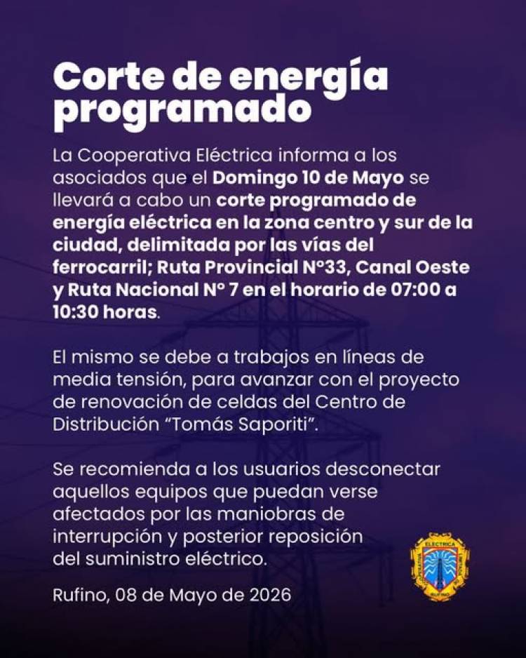 CELR: CORTE DE ENERGIA
