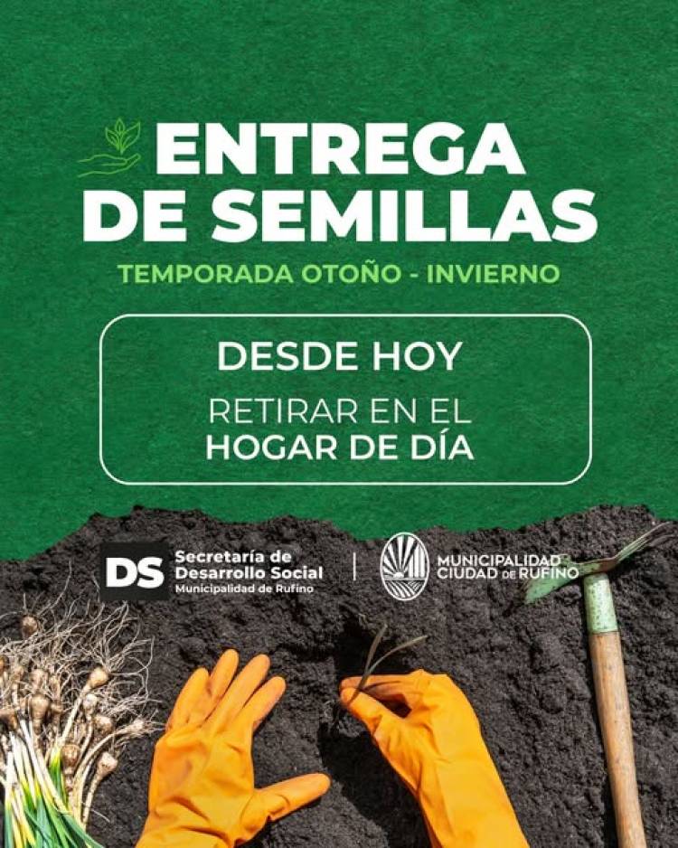 ENTREGA DE SEMILLAS