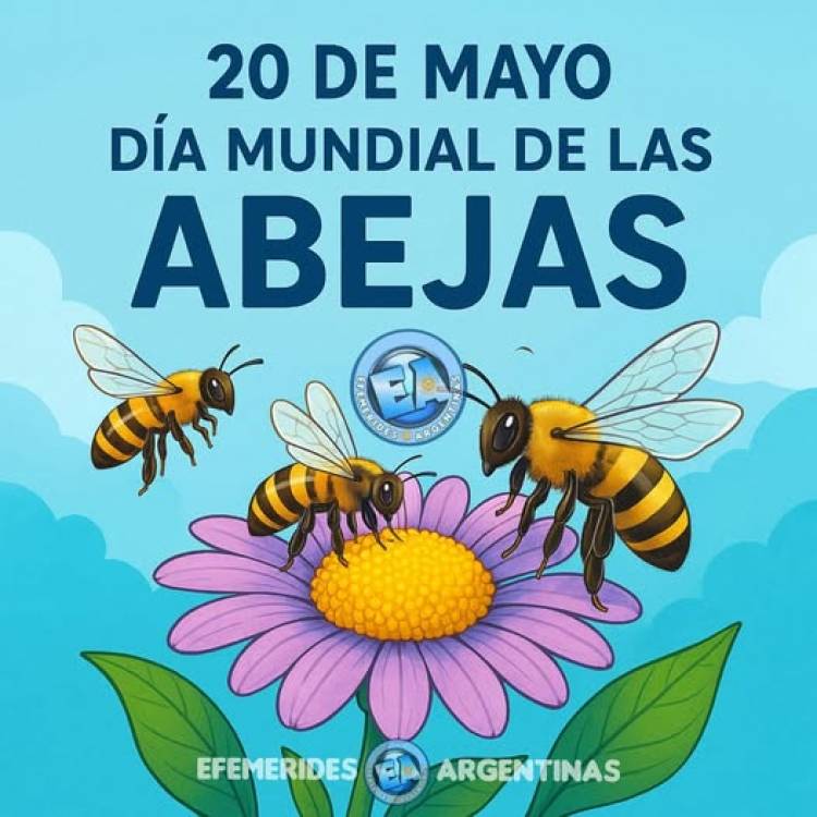 20 DE MAYO: DIA MUNDIAL DE LAS ABEJAS