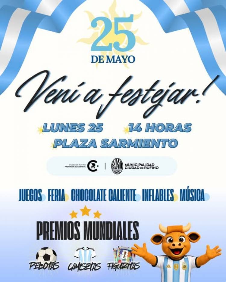 FESTEJAMOS EL 25 DE MAYO